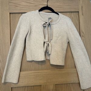Chic Cream Women's Cardigan